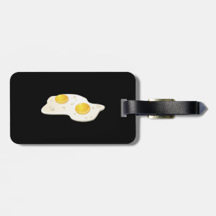 Glitch Food-stekta ägg Bagagebricka