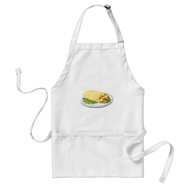 Glitch Food-the-brytare-burrito Förkläde (Framsidan)