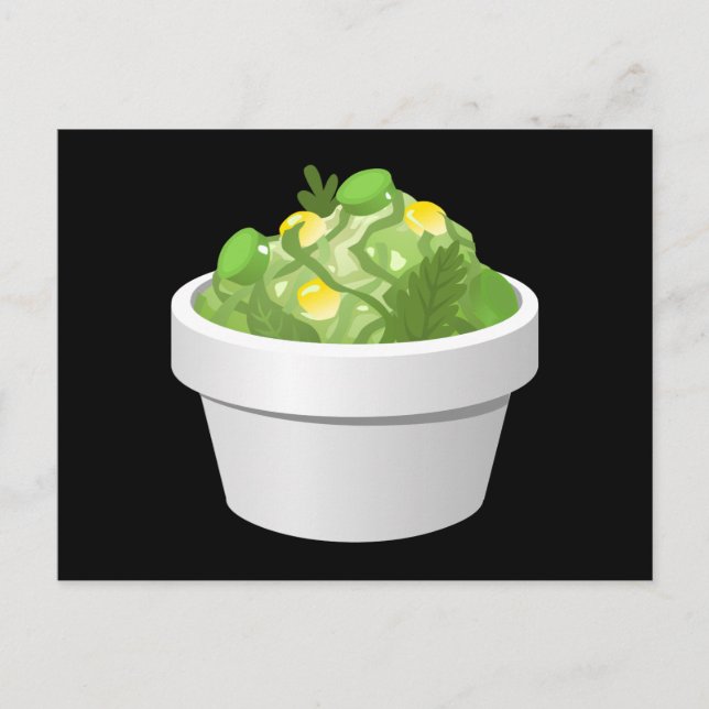 Glitch Food Vykort (Framsida)