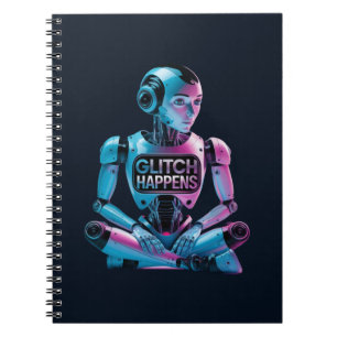 ❤️ GLITCH HÄNDER! Funny Ai Chatbot Suppon Memes Anteckningsbok