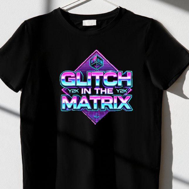 Glitch i matrisen t shirt (Skapare uppladdad)