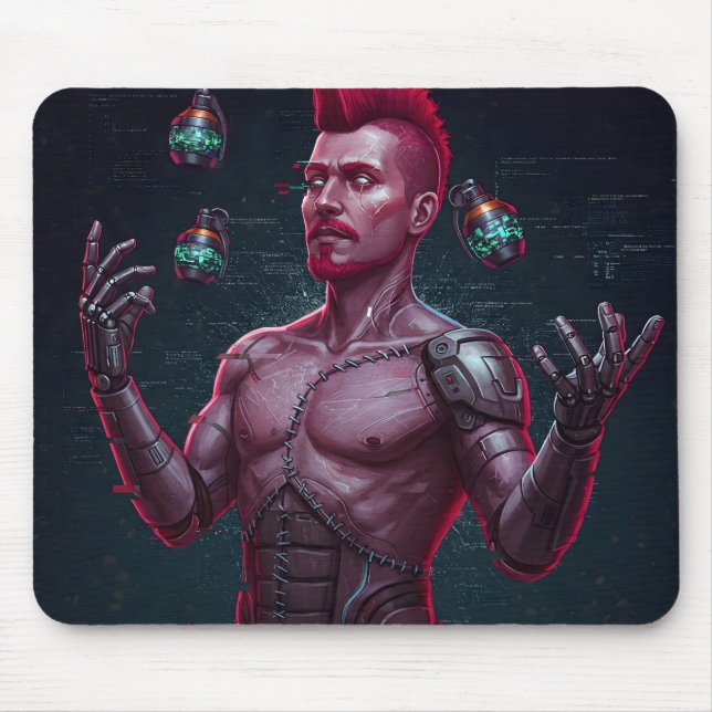 Glitch Juggler Musmatta (Framsidan)