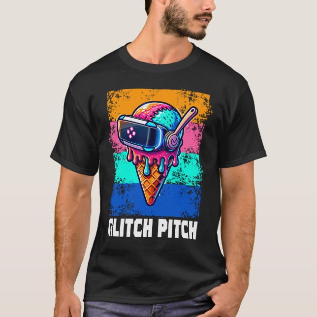 Glitch Pitch T Shirt (Framsida)