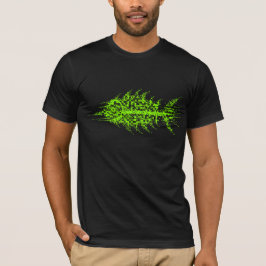 Glitch Pixel Code Fisk  T Shirt