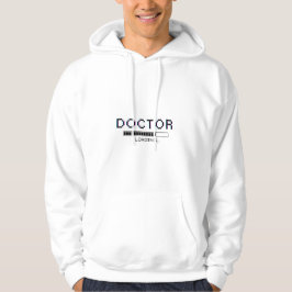 Glitch Pixel Doktor Laddar Humor Hoodie
