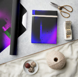 Glitch Plasma Black Presentpapper