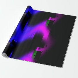 Glitch Plasma Black Presentpapper
