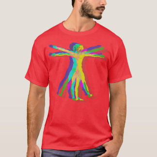 Glitch quotVitruvian Manquot T Shirt