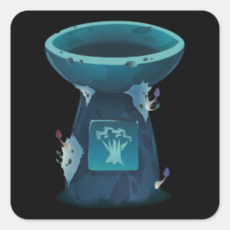 Glitch Shrines npc shrine uralia spriggan Fyrkantigt Klistermärke