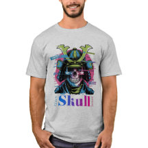 Glitch Skull Samurai: Digital Age Warrior