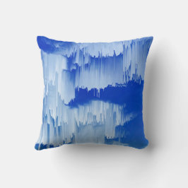 Glitch Sunset Landscape Decor Kudde