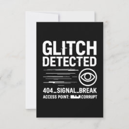 GLITCH UPPTÄCKT - Skadad signalöverföring Kort