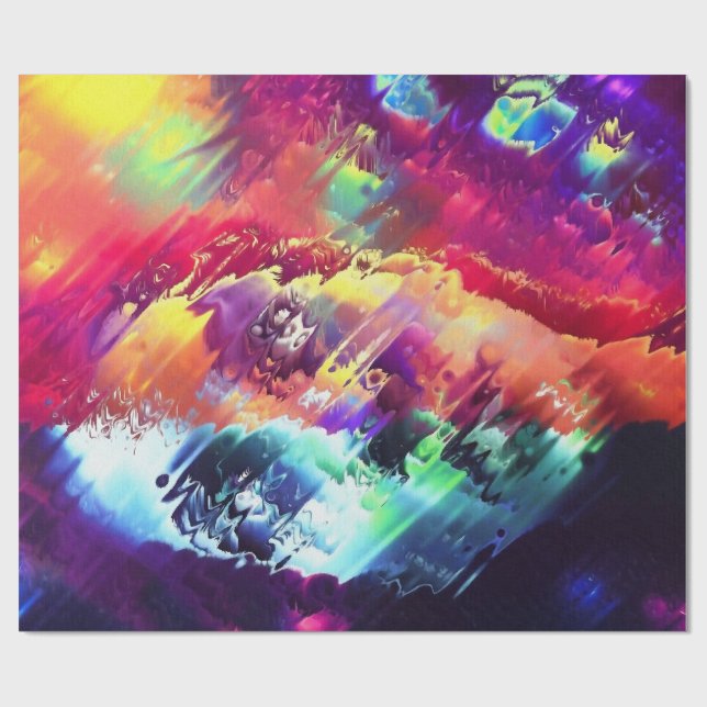 Glitch-vision Presentpapper (Platt)