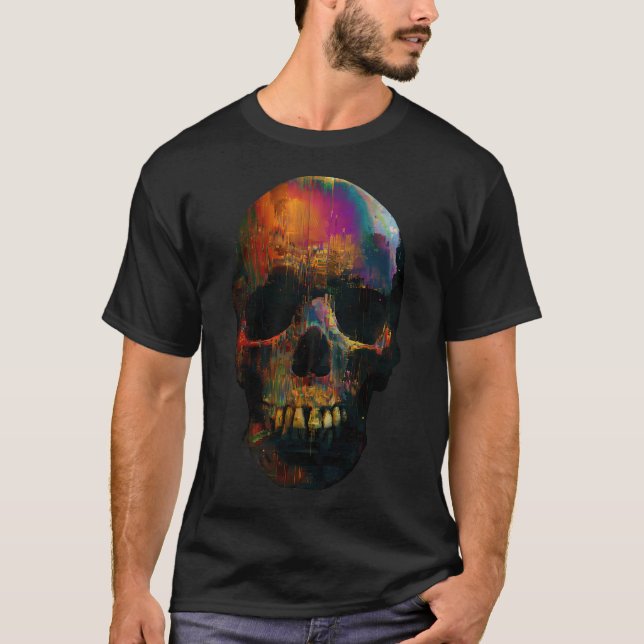 Glitchig art t shirt (Framsida)
