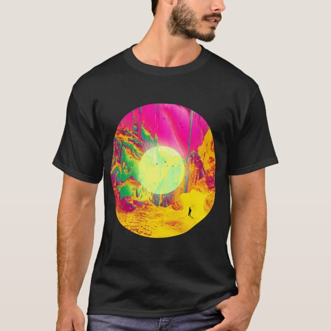 Glitchig Stig T Shirt (Framsida)