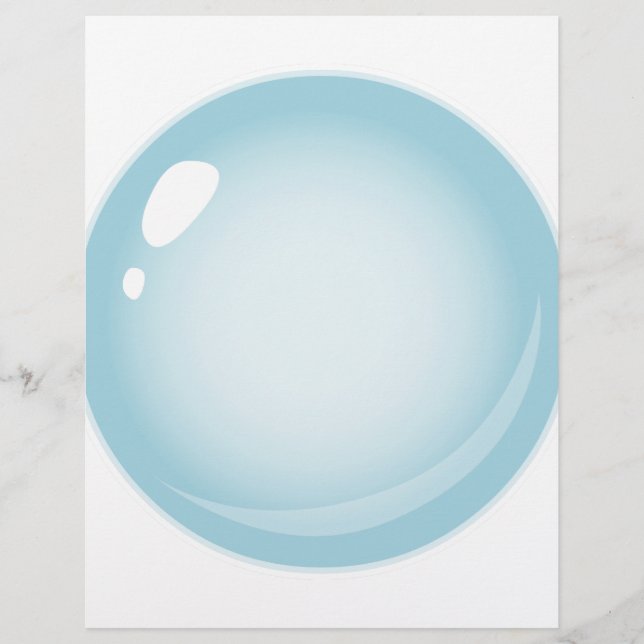 Glitchmat Glada små bubblor (Framsida)