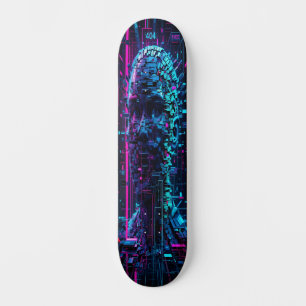 Glitchwave Skater Edition 3 Mini Skateboard Bräda 18,5 Cm