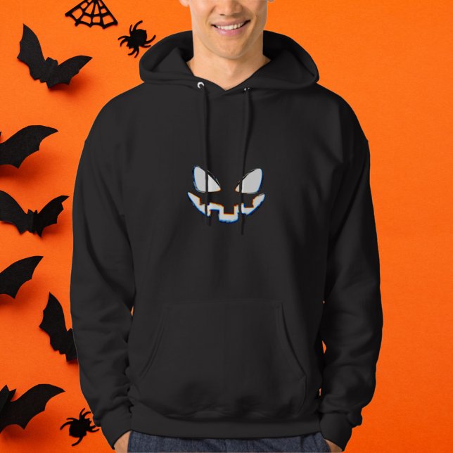 Glitchy Ghoulish Pumpkin Hoodie (Skapare uppladdad)