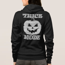 Glitchy Pumpkin Front & Back i trippelläge T Shirt