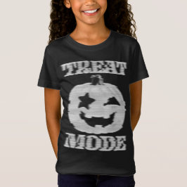 Glitchy Pumpkin Kids i behandlingsläge T Shirt