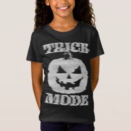 Glitchy Pumpkin Kids i stamläge T Shirt