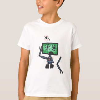 Glitchy-roboten T Shirt
