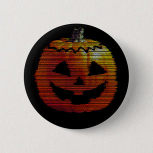 Glitchy TV Pumpkin Knapp