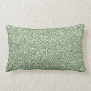 glitter 2 SANDY NEUTRALT SEAFOAM AQUA LJUST GRÖNT Lumbarkudde