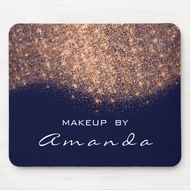 Glitter Beauty Studio Makeup Copper Blue Navy Namn Musmatta (Framsidan)