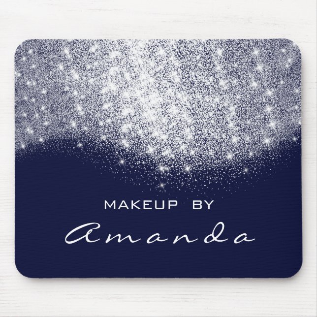 Glitter Beauty Studio Makeup Silver Blue Navy Namn Musmatta (Framsidan)
