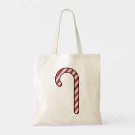 Glitter Candy cane Tygkasse