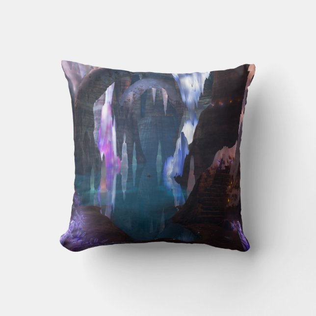 Glitter Caves by Natt Pillow Kudde (Framsida)