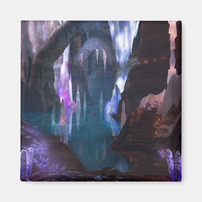 Glitter Caves by Night Magnet (Framsidan)