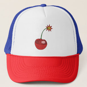 Glitter Cherry Bomb Keps