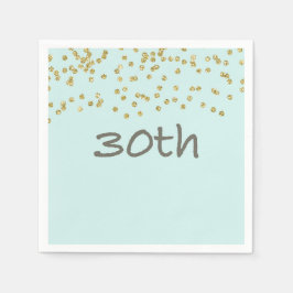 Glitter Confetti 30:e Pappersservett