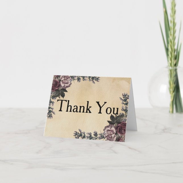 Glitter Confetti Faux Foil Tack Kort (Framsida)