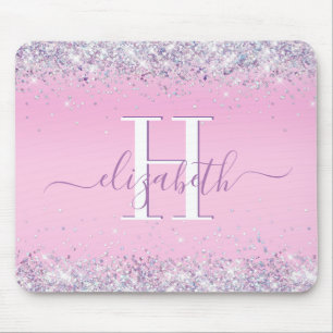 Glitter Confetti Rosa Monogram Musmatta