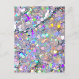 Glitter Confetti Sparkles Vykort