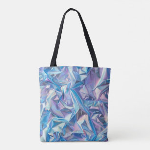 Glitter Crumged Tote Bag Tygkasse