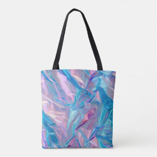 Glitter Crumged Tote Bag Tygkasse