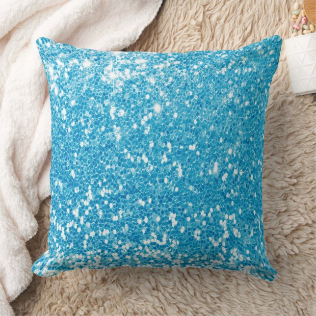 Glitter dekorativ kudde (Filt)
