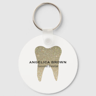 Glitter Dental Nyckelring