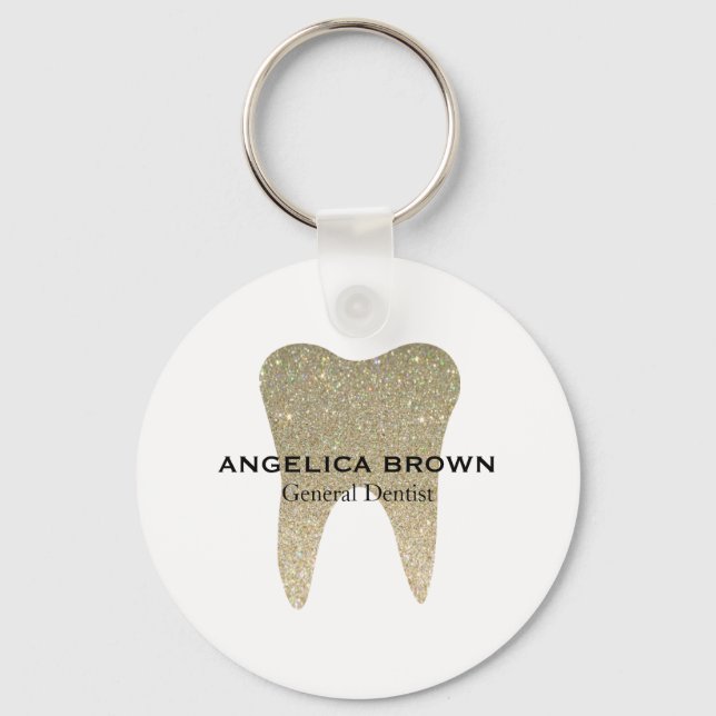 Glitter Dental Nyckelring (Framsida)