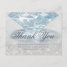 Glitter Diamond Gemstone Jewelry Designer (ung. Vykort