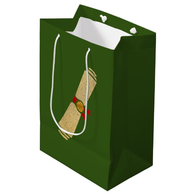 Glitter Diploma Studenten (Framsidan Vinklad)