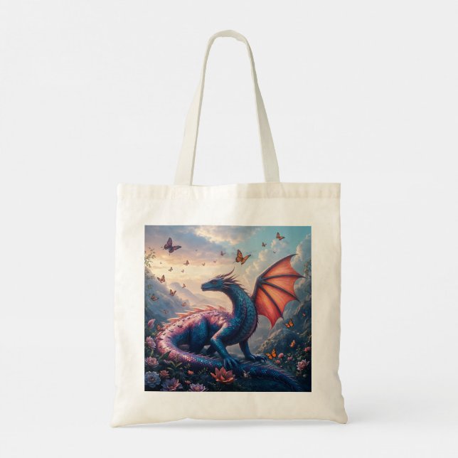 Glitter Dragon Tygkasse (Baksida)