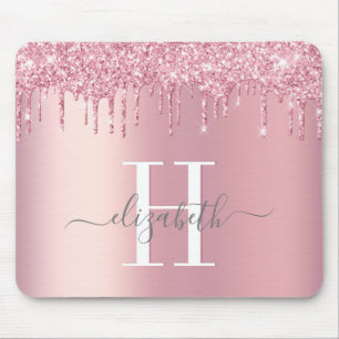 Glitter Dricks Rosa Monogram Musmatta