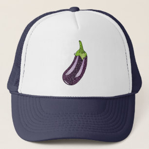 Glitter Eggplant Keps