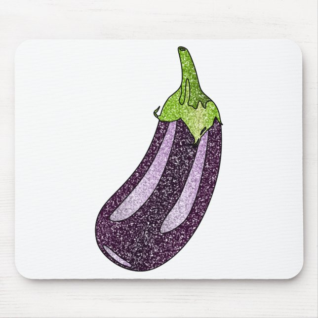 Glitter Eggplant Musmatta (Framsidan)