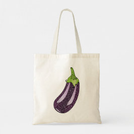 Glitter Eggplant Tygkasse